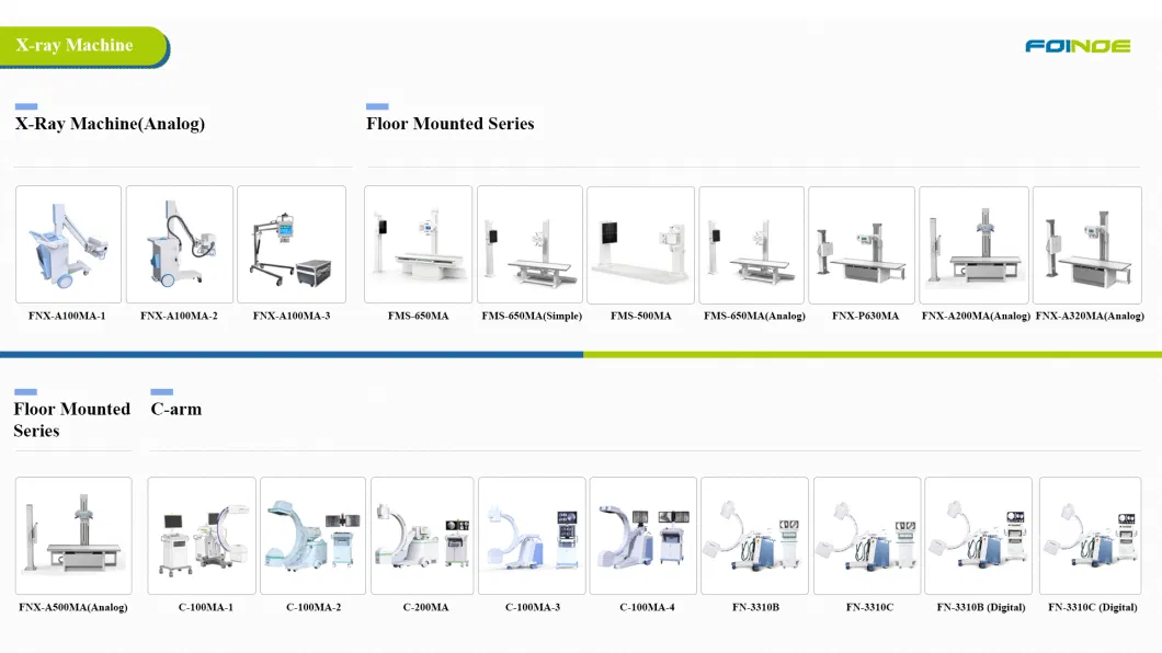 Digital Mammography Machine Foinoe Portable X-ray Digital Medical X-ray Machine Digital Mammography Model Medical X-ray Equipments &amp; Accessories