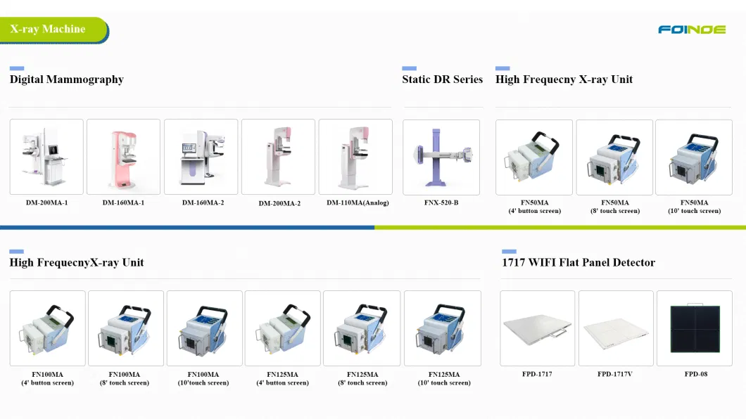 Digital Mammography Machine Foinoe Portable X-ray Digital Medical X-ray Machine Digital Mammography Model Medical X-ray Equipments &amp; Accessories