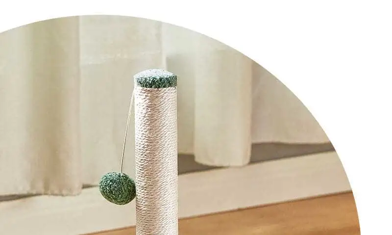 Cat Climbing Frame Scratching Board Scratching Post Sisal Hemp Teasing