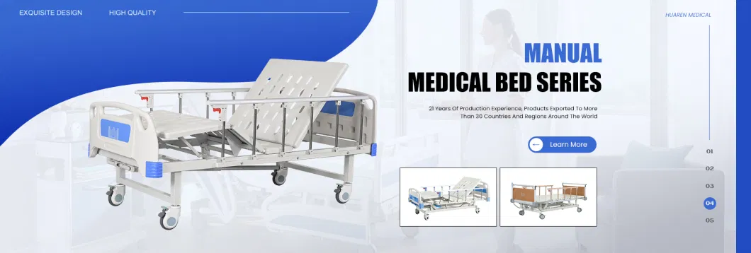 Huaren Cheap Emergency Trolley Stretcher Factory Hydraulic Patient Emergency Transport Stretcher China Hr-Z01 Patient Transportation Stretcher