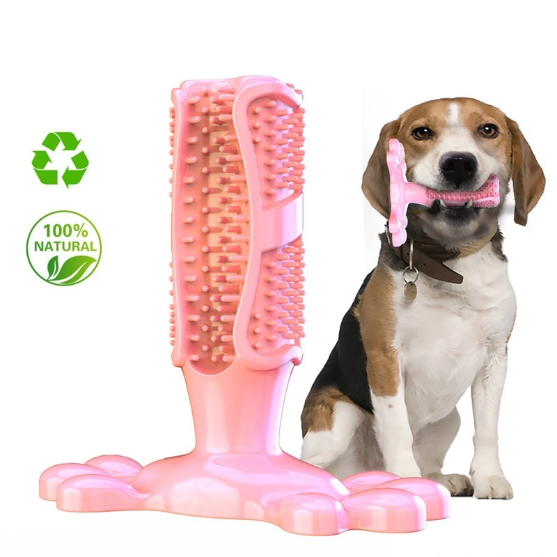 Pet Teeth Cleaning Brushing Oral Dental Care Durable Dog Chew Toy Dog Chew Toy Toothbrush