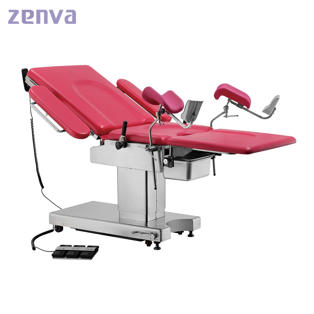 Medical Surgical Electric Hydraulic Obstetric Delivery Bed Operation Gynaecology Table with Low Price