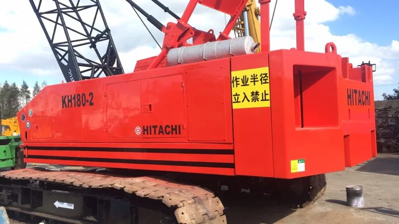 Crawler Crane 180ton Hitachi Kh180-2/3 Japanese Crane Used for Sale