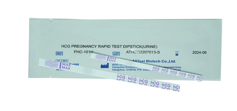 CE ISO FDA Approved Convenient Use Medical Diagnostic Test Kit Negative Early Pregnancy Test Device