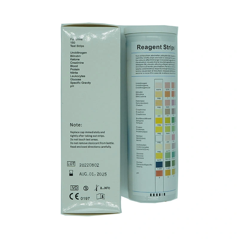 Clinical-Grade 5 Parameter Urine Home Test Strip