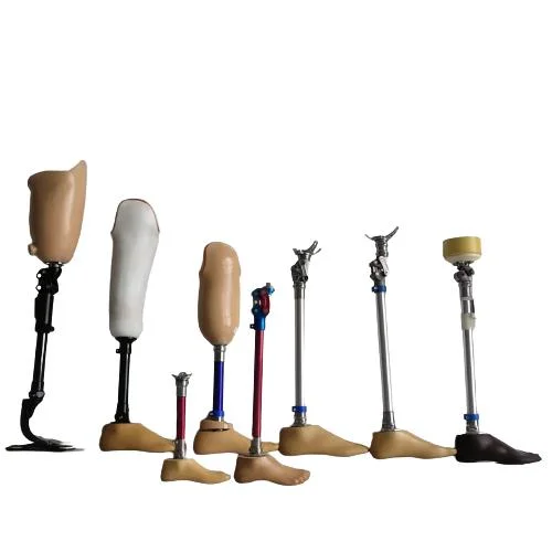 Artificial Limb Multiaxial Pneumatic Knee Prosthesis with Locking