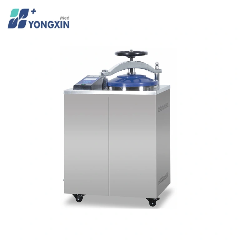 Yx-L-100m Vertical Steam Sterilizer with Touch Screen Display (3-Times pre-vacuum)