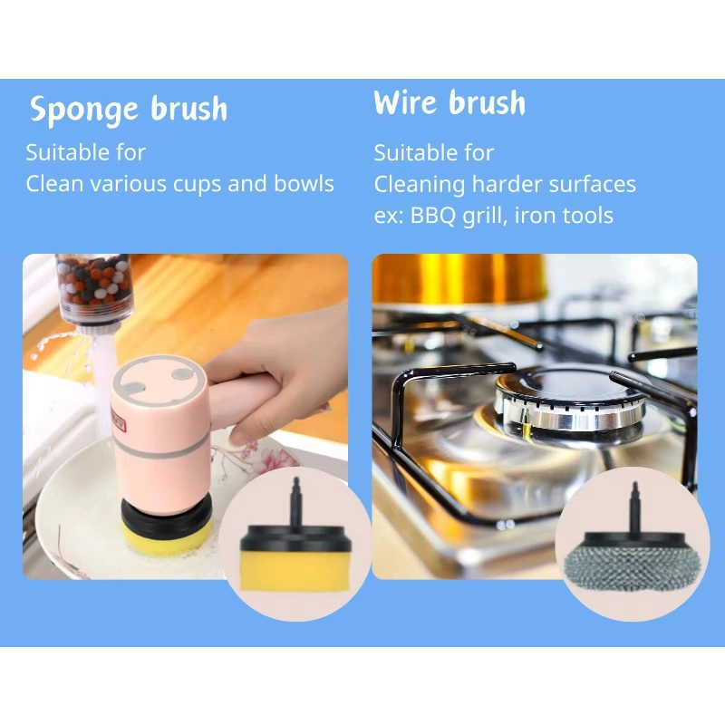 Promotional 2024 New Arrivals Professional Quality Smart Electric Cleaning Brushes Kitchen Tools