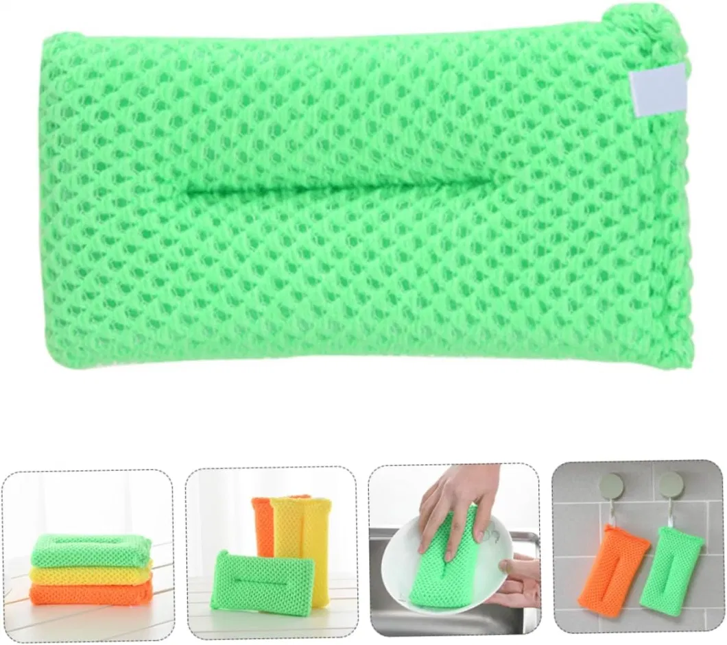 Cleaning Sponge Dish Sponges Scrub Dishwashing Non- Smell Heavy Duty Sponge