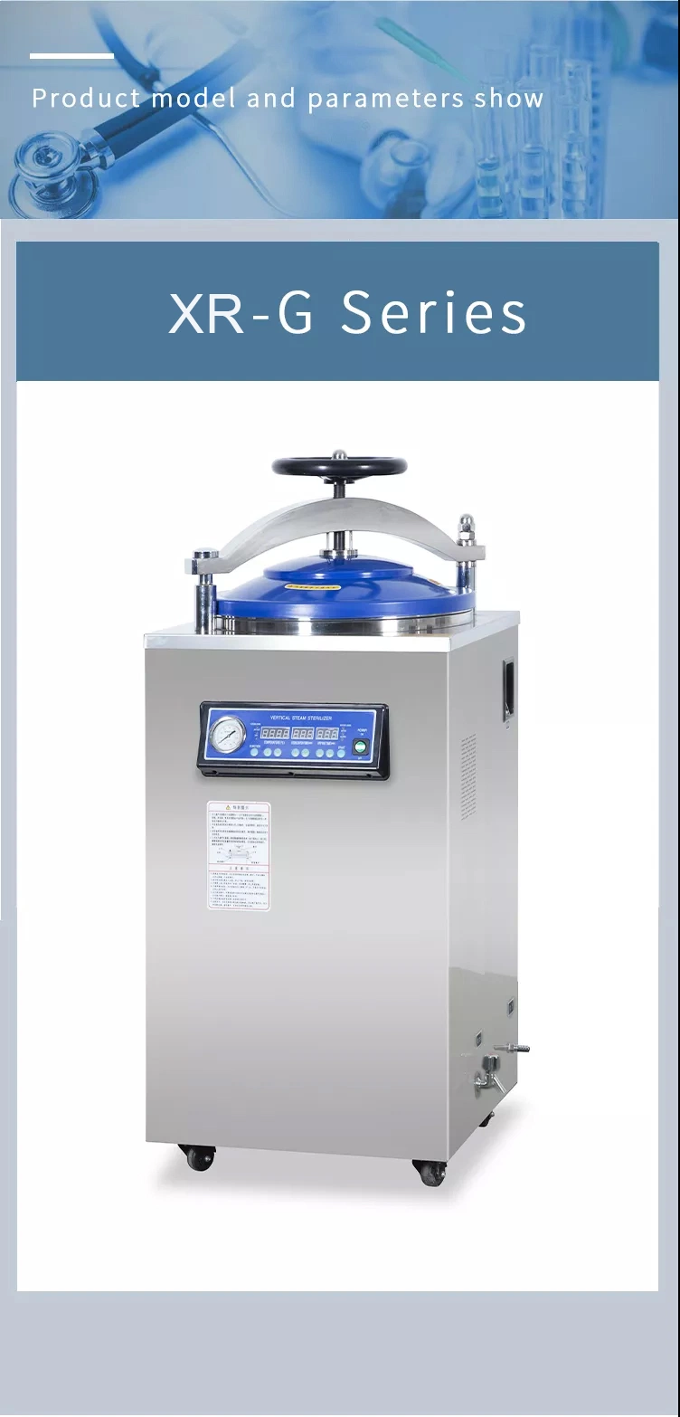 High Quality Vertical Steam Sterilizer with Microcomputer Automatic Control for Sale