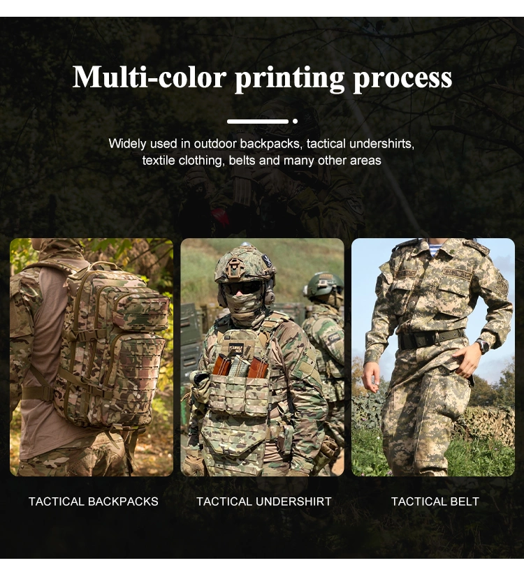 Jy Custom Saf Reflectance Anti Infrared Emr Nfp MTP Camo Russian Flora Digital Camouflage Irr Nir Webbing