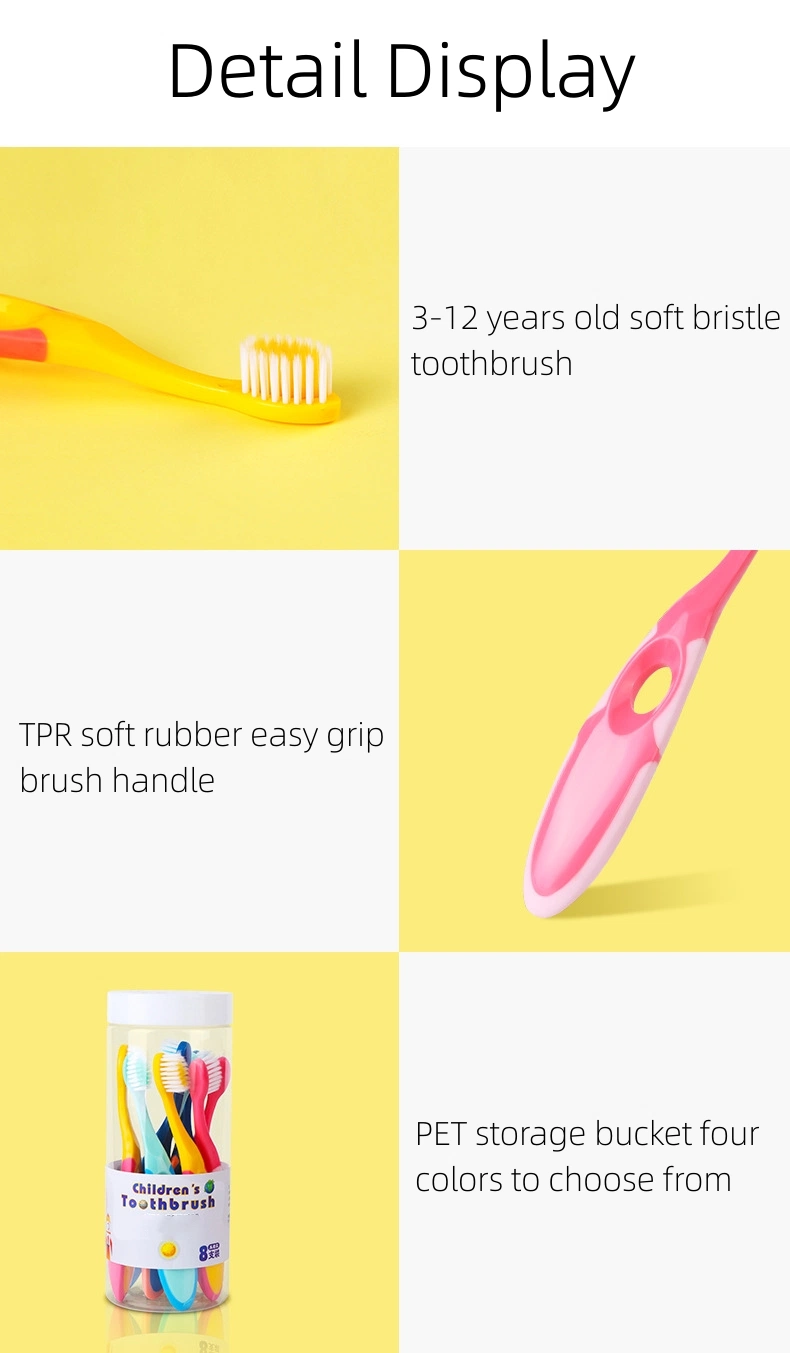 Wholesale Custom Medium Soft Bristles Cheap Toothbrush for Kids