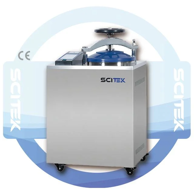 SCITEK 50L Autoclave Vertical Pulse Vacuum Steam LED display Sterilizer Autoclave