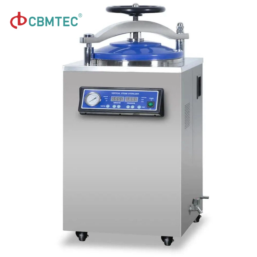 75L Automatic Vertical Pressure Steam Sterilizer Autoclave with Good Price