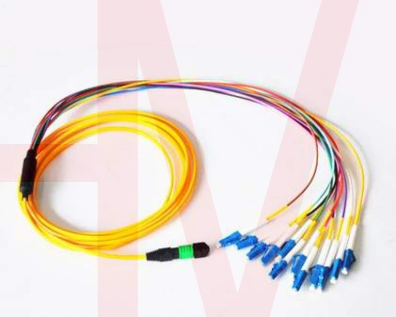 Custom 8cores 12cores MPO MTP Patch Cable Fiber Optic Connector