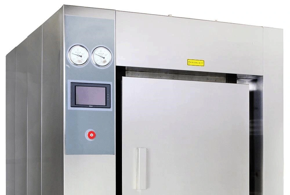 Marya 75L 100L 120L 150L Vertical Sterilizing Machine Steam Pressure System PLC Control Autoclave