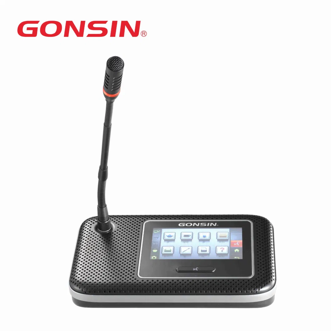 Desktop Wireless Conference Microphone with Voting Simultaneous Interpretation