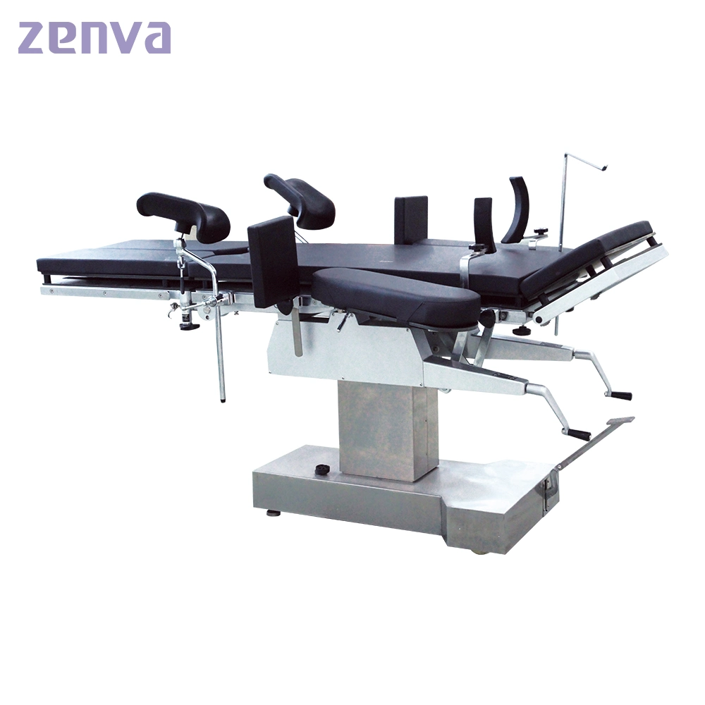 Mt300 Manual Hydraulic Translation Silent Sturdy Carbon Fiber Surgery Table for Hospital