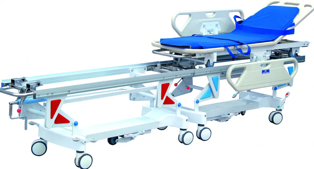 Huaren Medical Stretcher Trolley Manufacturers Medical Transport Stretcher China Hr-Z01 Manual Patient Trolley Stretcher