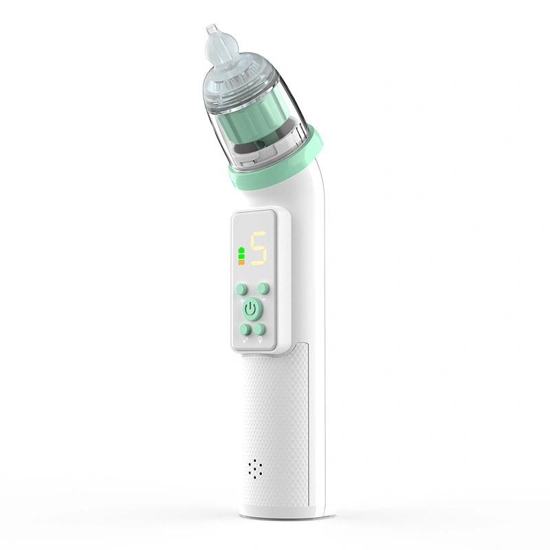 New Amazon Cross-Border Electric Nasal Aspirator for Children and Babies with Nasal Congestion, Clearing Snot and Mucus, Strong Suction and Large Capacity