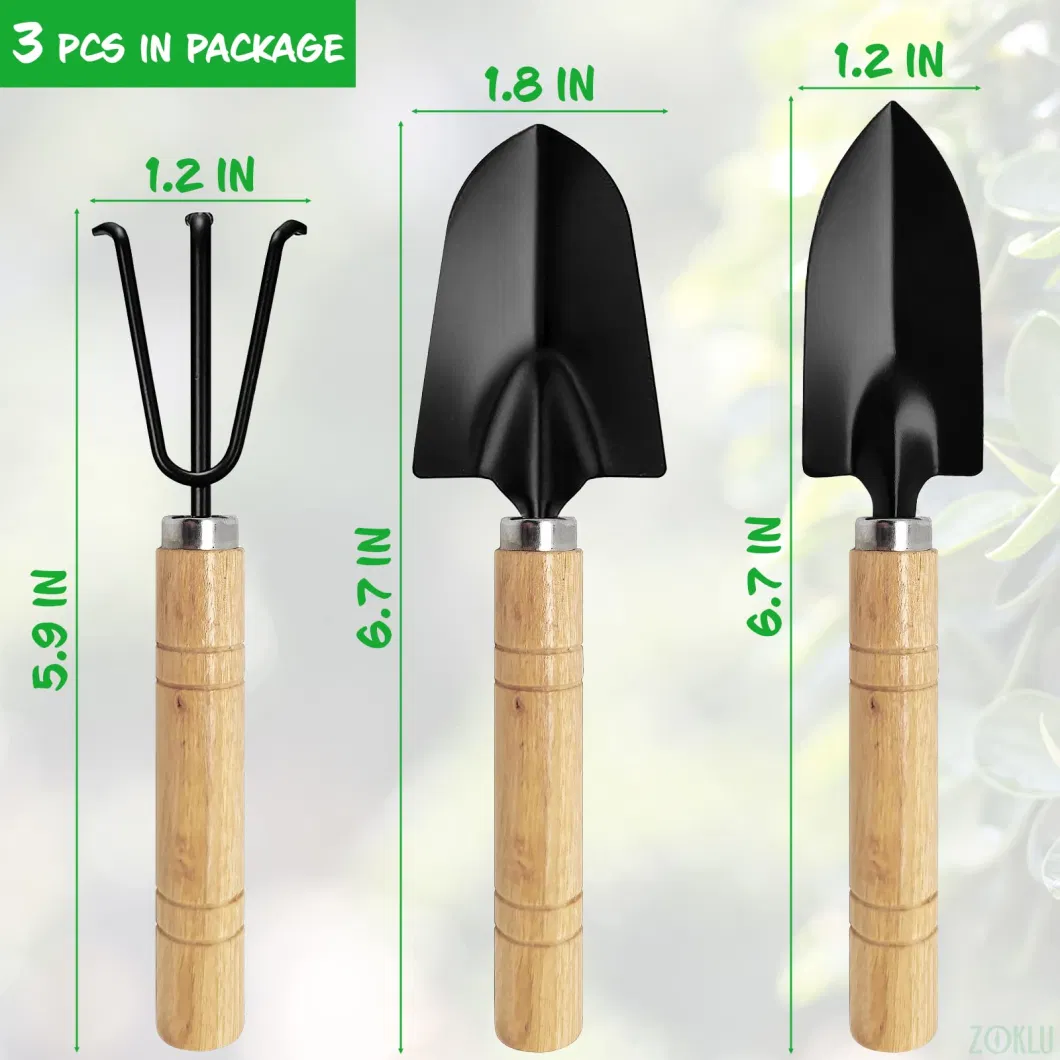 Hot Sale 3PCS Planting Tools Ergonomic Heavy Duty Shovel Garden Tool