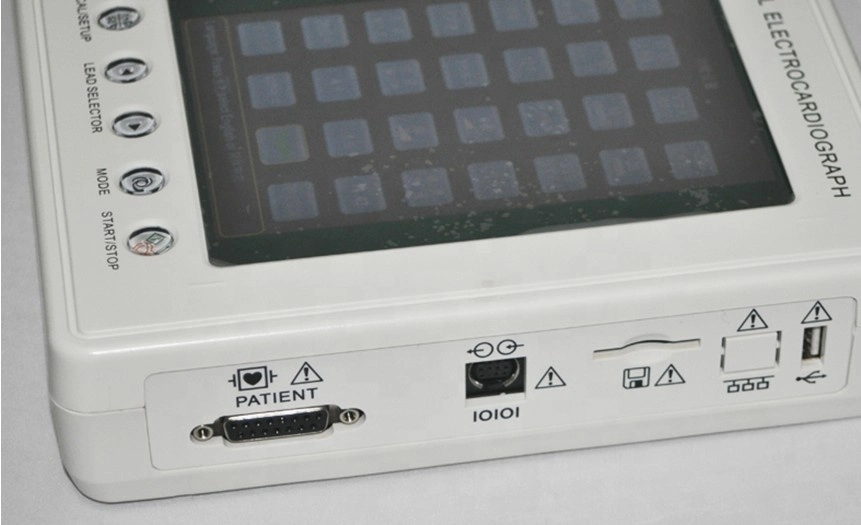 Basic Economical Digital Three Channel Electrocardiograph ECG Machine