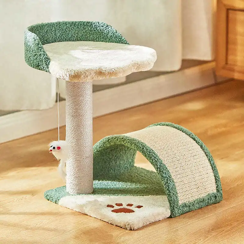 Cat Climbing Frame Scratching Board Scratching Post Sisal Hemp Teasing