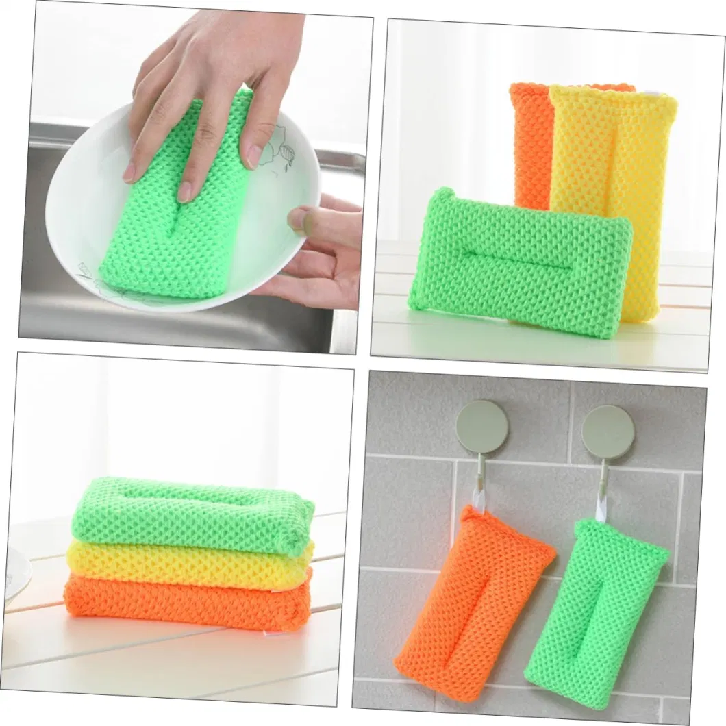 Cleaning Sponge Dish Sponges Scrub Dishwashing Non- Smell Heavy Duty Sponge