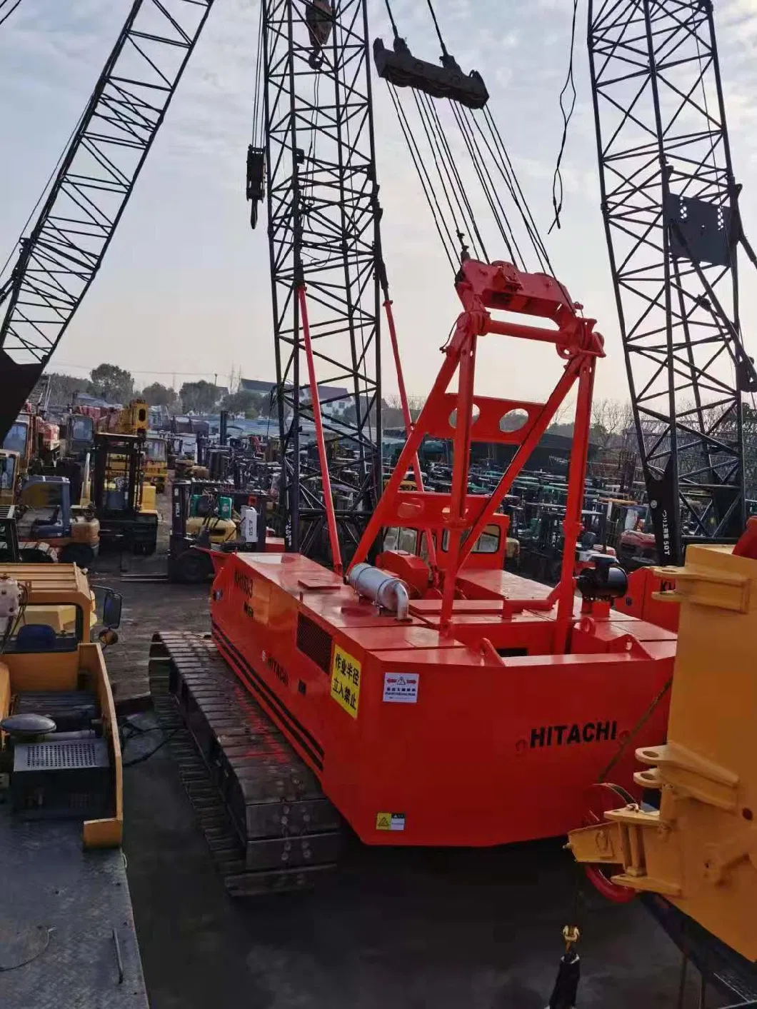 Crawler Crane 180ton Hitachi Kh180-2/3 Japanese Crane Used for Sale