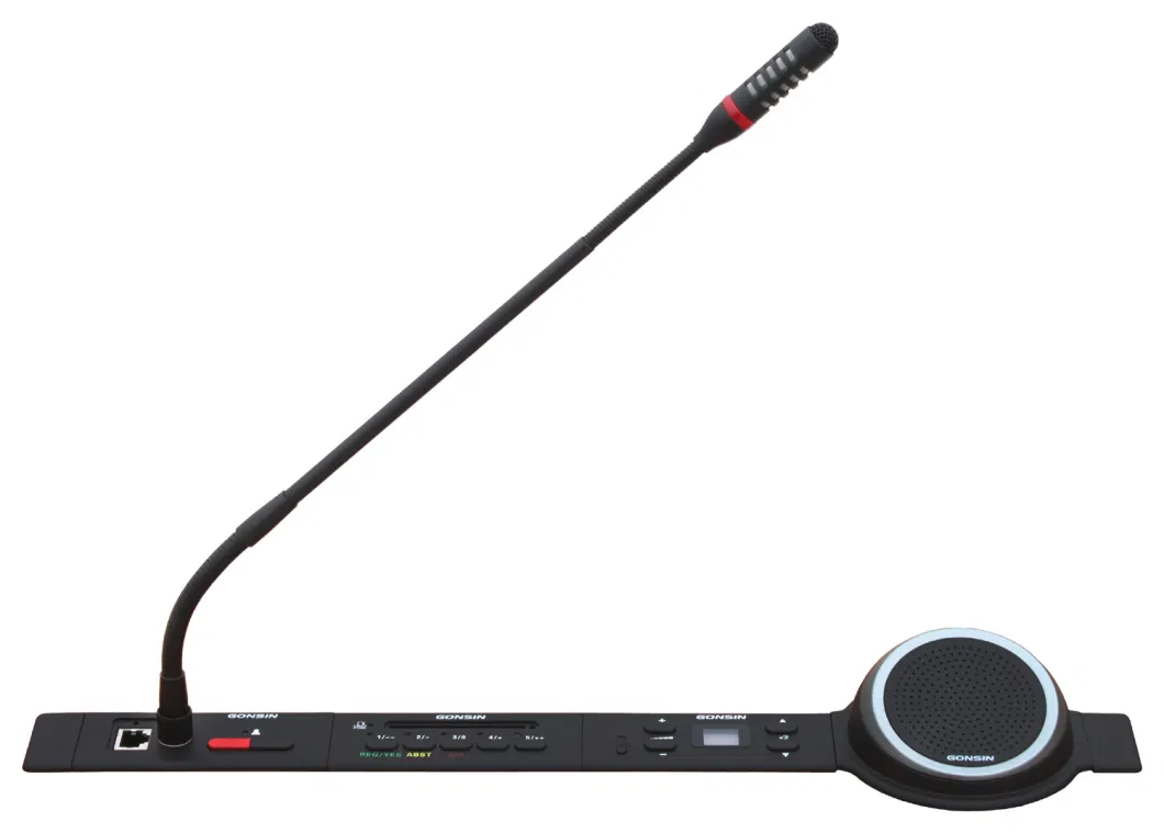 Speaker Audio System Microphone System for Conference Room with 6 Channels Interpretation Equipment and Electronic Voting System