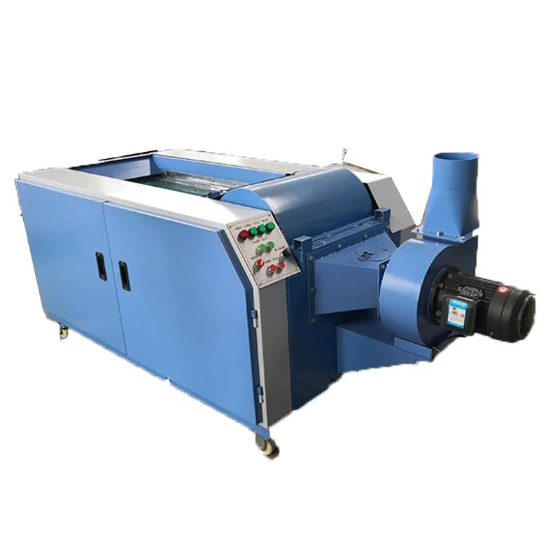 Adjustable Speed Lab Wool Fiber Opening Machine with Feeder for Carding