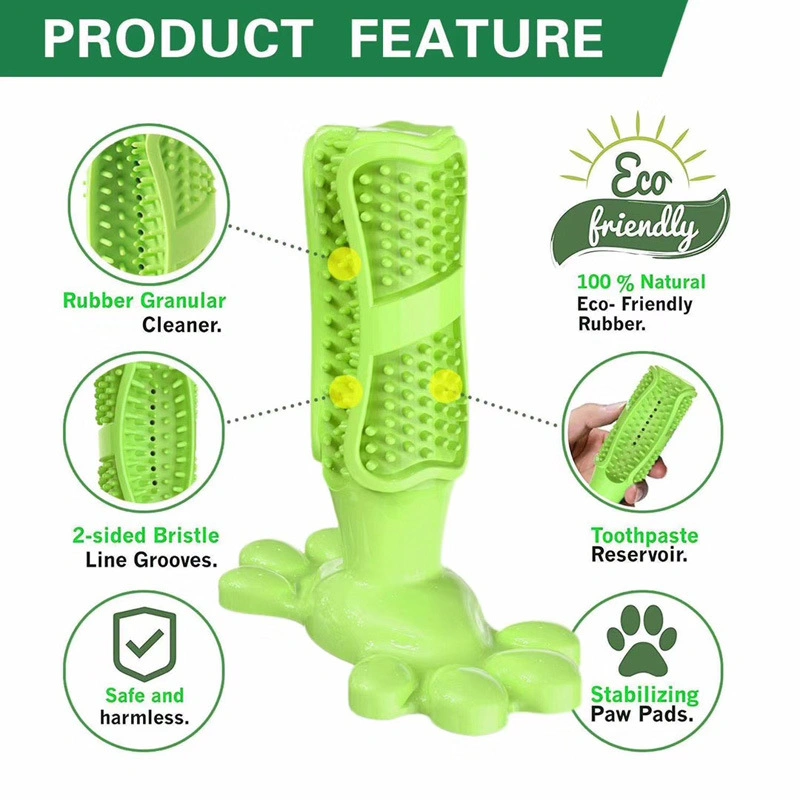 Pet Teeth Cleaning Brushing Oral Dental Care Durable Dog Chew Toy Dog Chew Toy Toothbrush