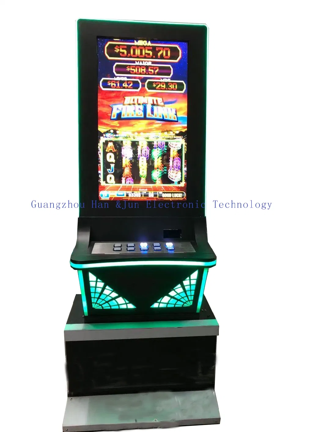 Ultimate Fire Link Multigame 43 Inch Curve Video Arcade Slot Game Machine