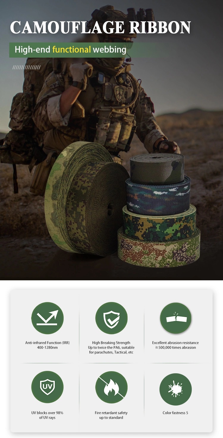 Jy Custom Saf Reflectance Anti Infrared Emr Nfp MTP Camo Russian Flora Digital Camouflage Irr Nir Webbing