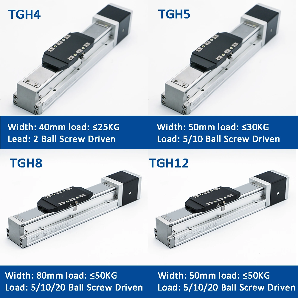 Linear Actuator Module Ballscrew Driven Built-in Sliding Table