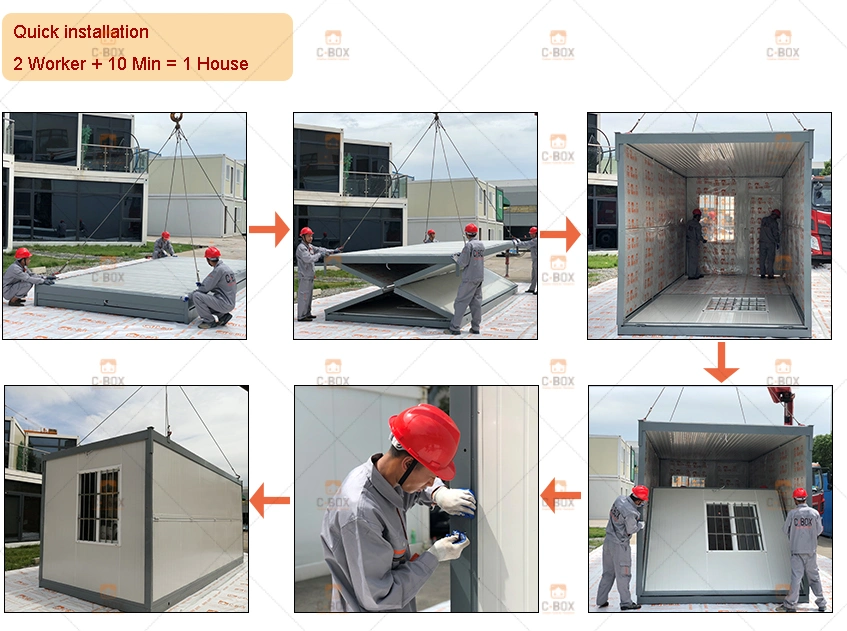 China Supplier 20FT Folding Container House Best Sale Mobile Medical Clinic Hospital for Philippines