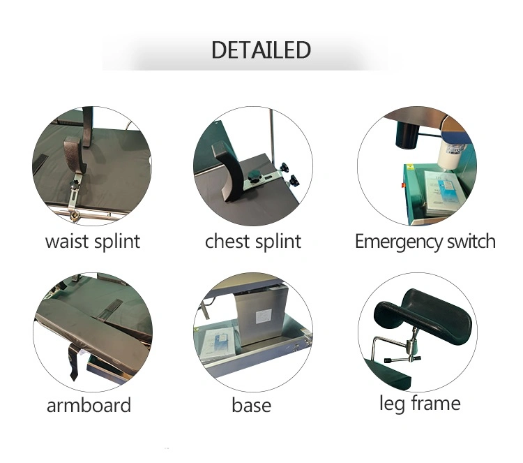 Hospital Equipment Medical Clinic Examination Beds Electric Hydraulic Surgical Operation Table