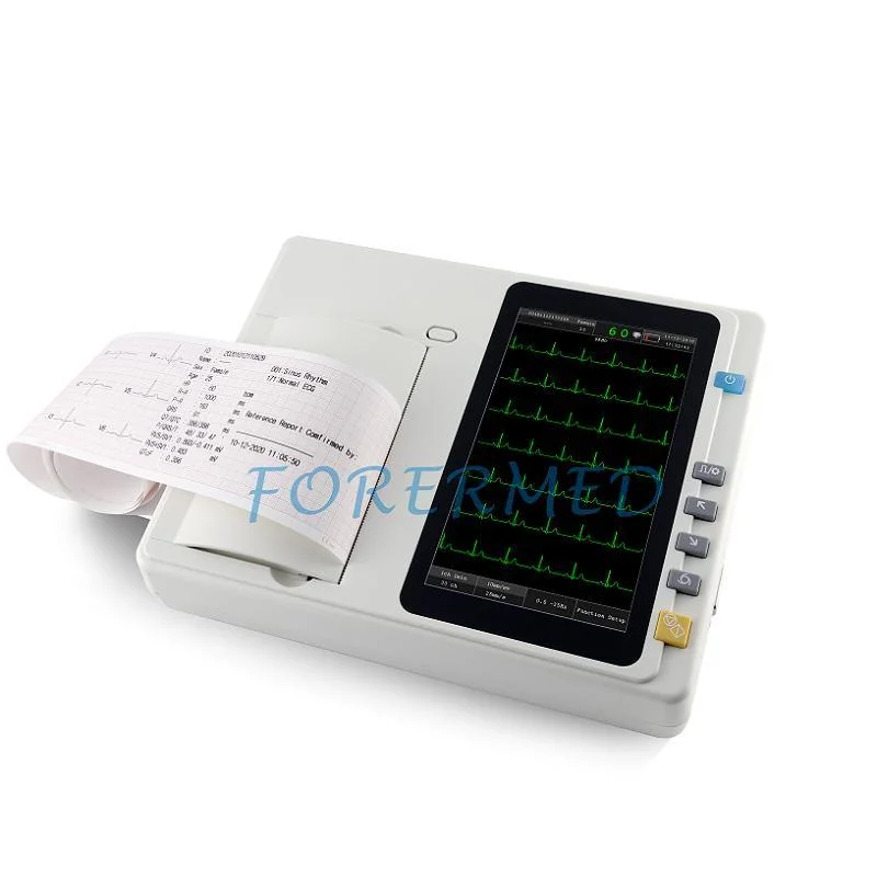 New Design Portable 3 Channel ECG Machines ECG Monitor