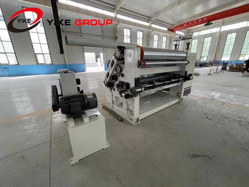 Fingerless Single Facer Corrugated Board Production Line Machine for 2ply Paper Board