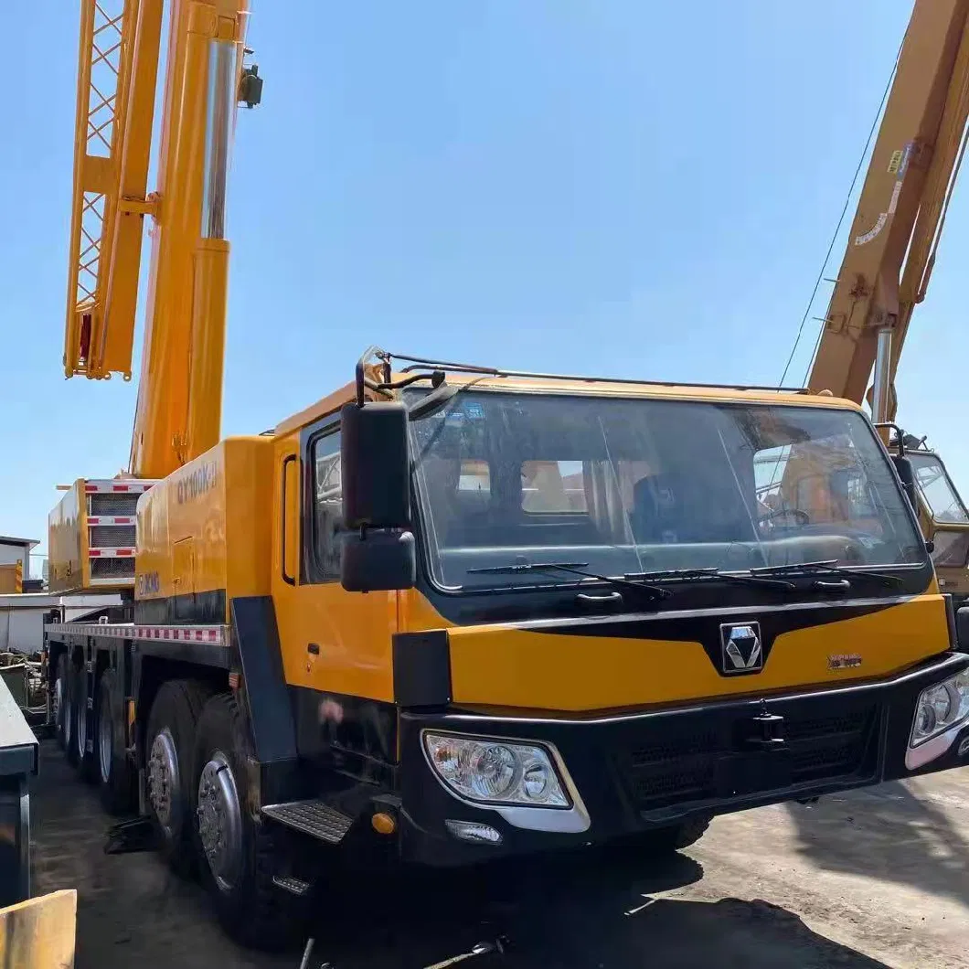 Used Truck Crane China 100ton Crane Construction Site Qy100K Second-Hand for Sale