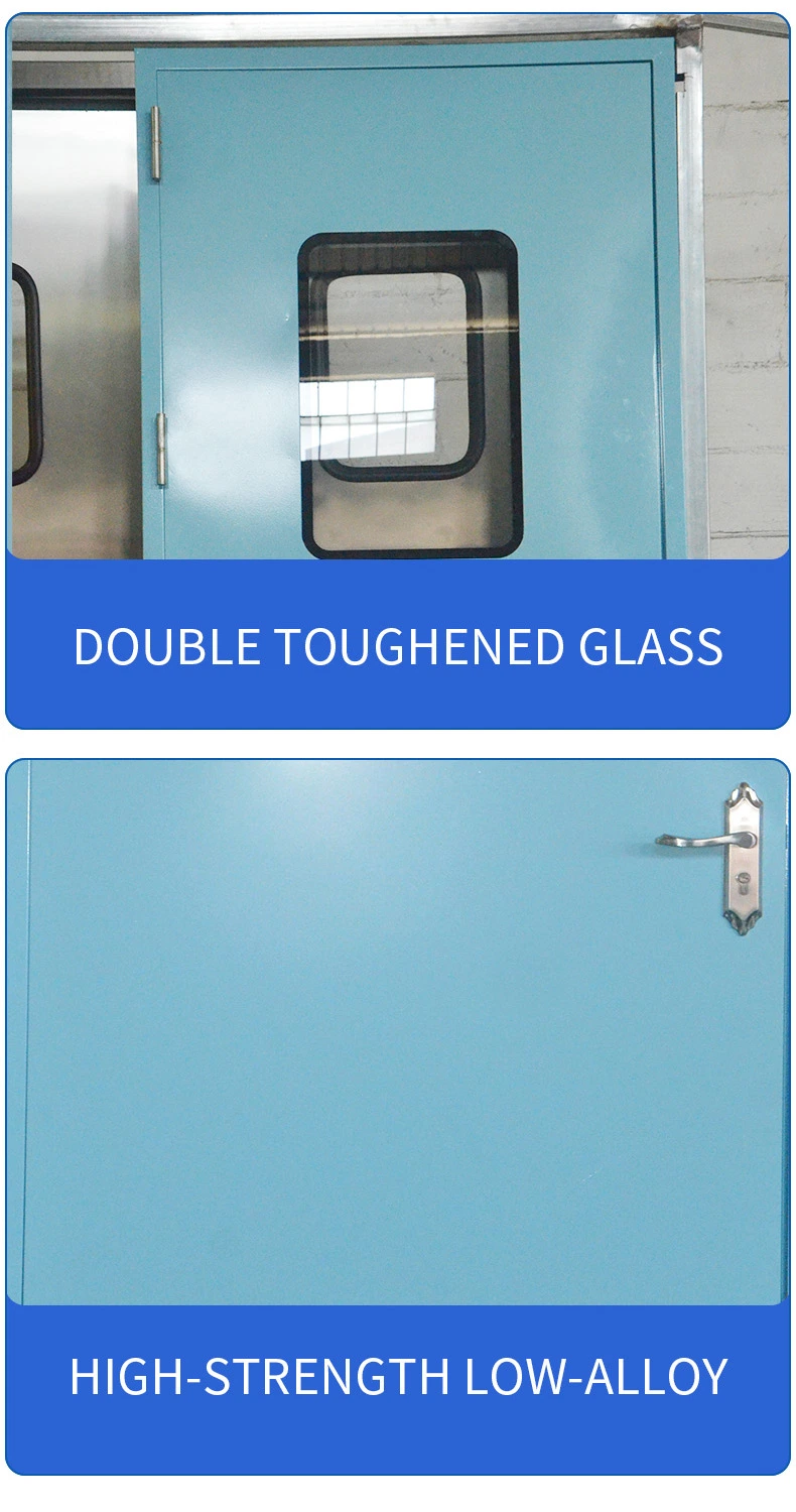 Airtight Door Medical Electric Pedal Induction Double-Open Translation Airtight Steel Fireproof Explosion-Proof Door