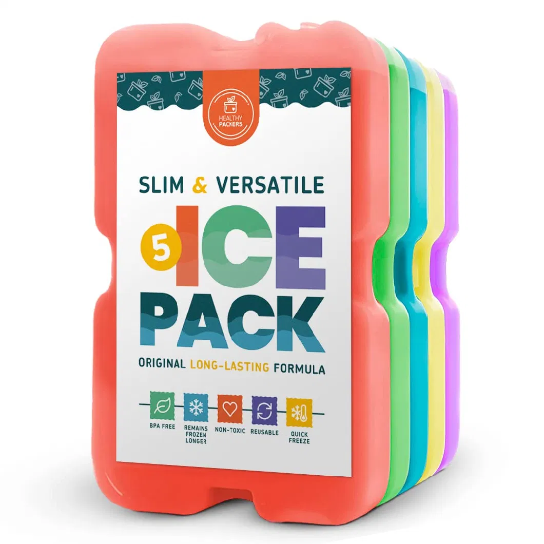 Traveling Ice Packs Coolers Freezer Packs Cooler Accessories for The Beach Bag