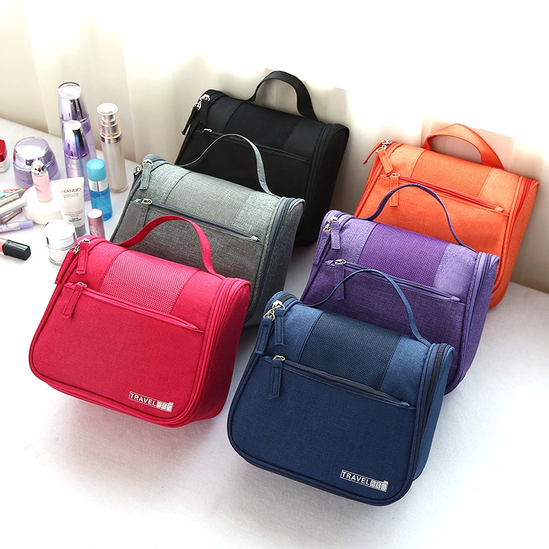 Travel Large Capacity Skin Care Toiletries Foldable Hanging Cosmetic Bag