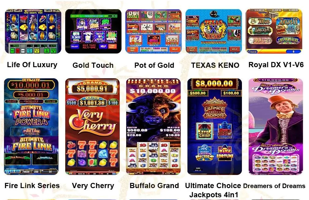 2023 USA Hot Popular China Casino Jackpot Arcade Video Ultimate 6 In1 Fire Link Multi Game Kits Slot Game Machine