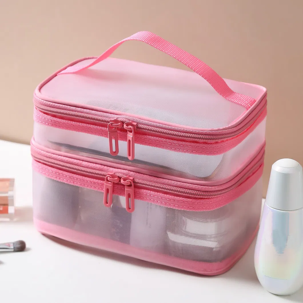 Multi-Functional Simple Toiletry Bag Portable Large-Capacity Cosmetic Bag