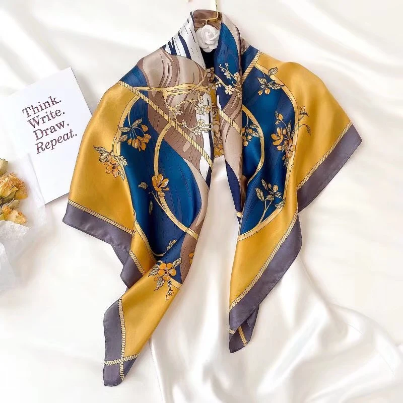 Shanghai Directly Sale Silk Scarf Shawl Apparel Accessories for Summer and Winter