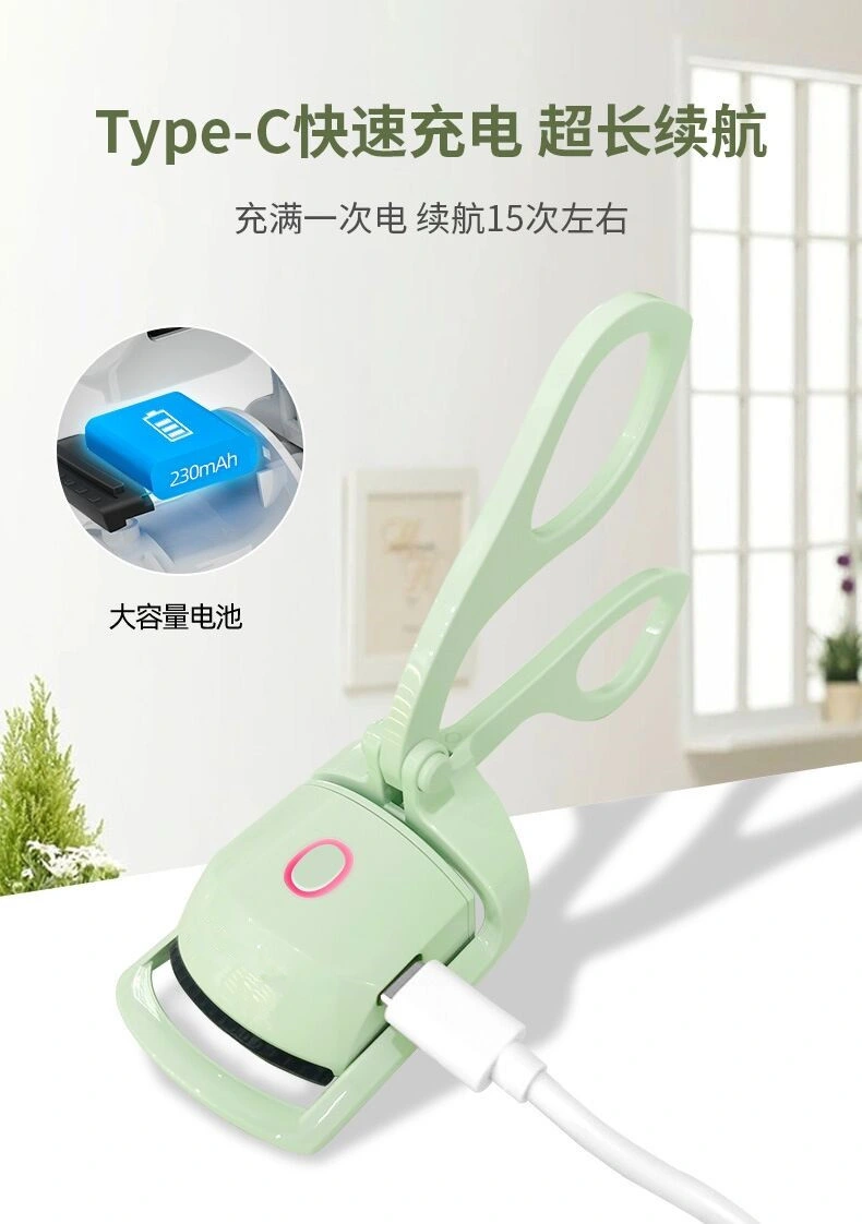 Electric Perm Heating Lasting Shaping Eyelash Portable Eyelash Curler