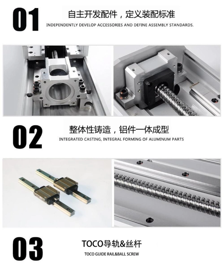 Precision Xy Motorized Linear Actuator Linear Motion Modules