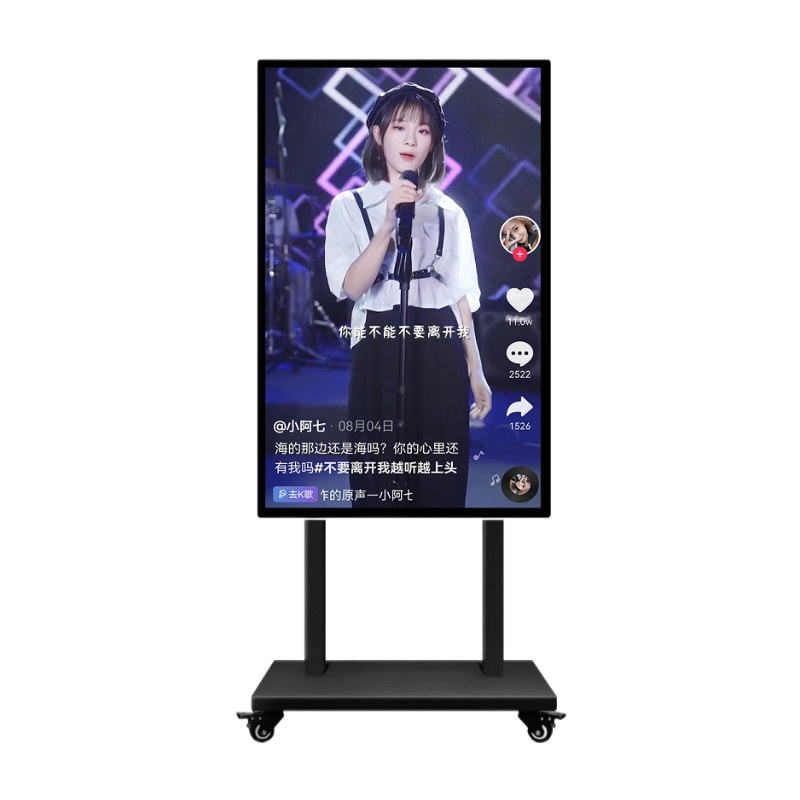 Smartcast 32/43/49/55 Inch Portable Digital Advertising Display with WiFi Connectivity