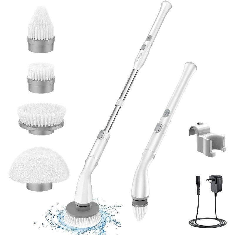 Promotional Factory Price Handle Electric Spin Scrubber Cordless Replaceable Cleaning Brushes